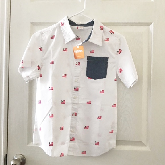 Gymboree boys short sleeve shirt size 10-12 - Picture 1 of 2